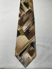 Vintage Stefano Milano Tie 100 Silk Handcrafted In Italy