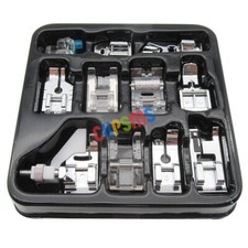 11  Pc Low  Shank Presser Feet Set   Fit Singer, Brother, Janome, Low Shank Sewing