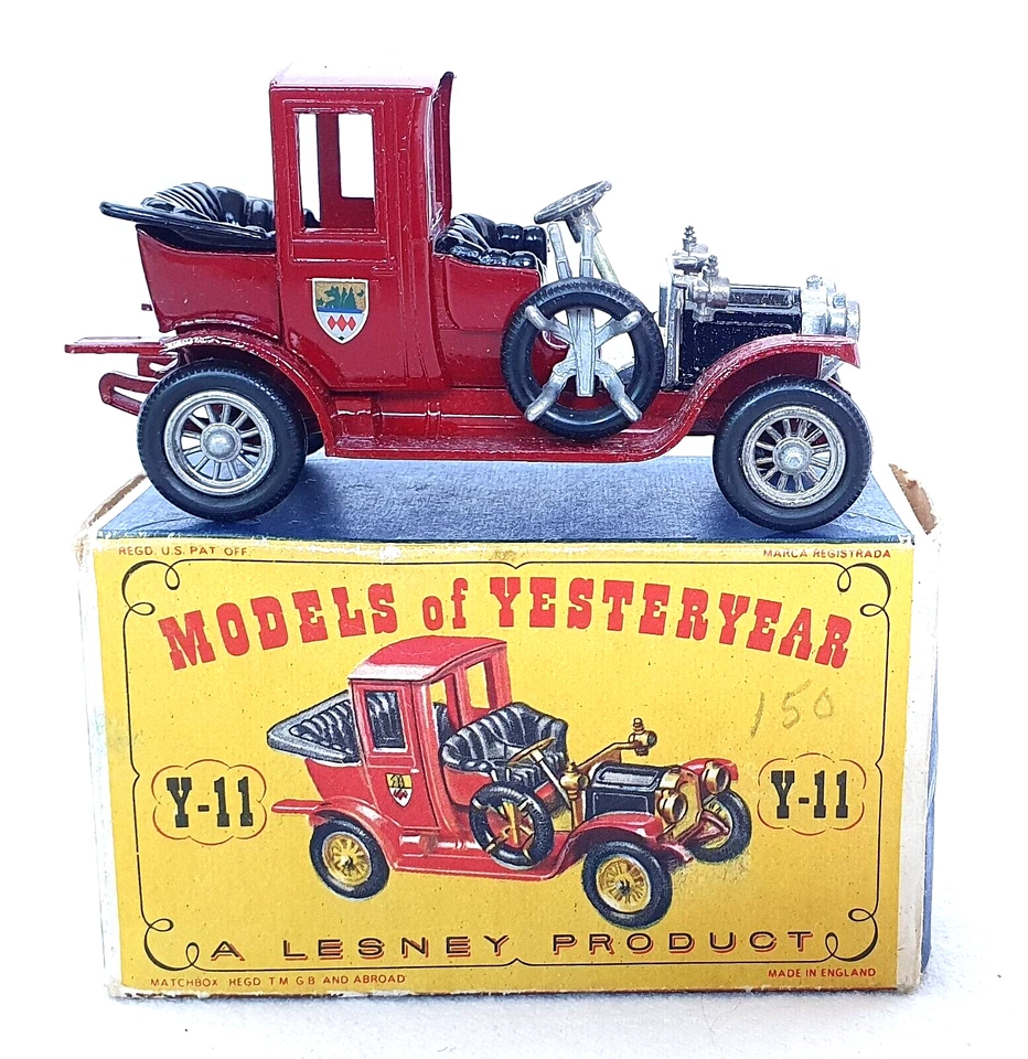 Matchbox Lesney Models of Yesteryear 1912 PACKARD LANDAULET Y-11 MIB`56 - Image 2 of 4