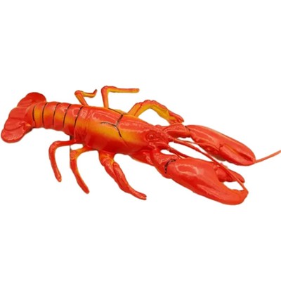 Creative Artificial Lobster Decor Realistic Appearance for Seafood Lovers