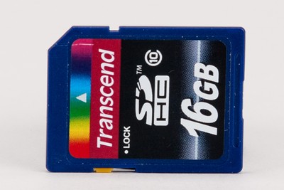 Transcend 16GB SDHC Karte Class 10