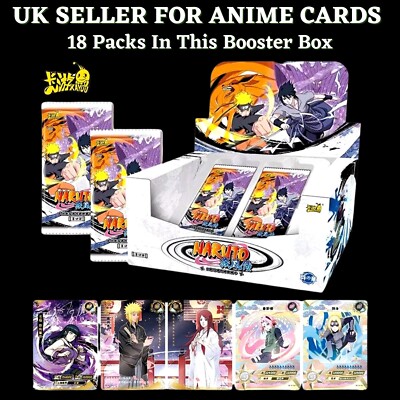 Naruto Booster Cards Kayou Box Anime Manga T4W4 T4W5 T3W1 T3W2 18