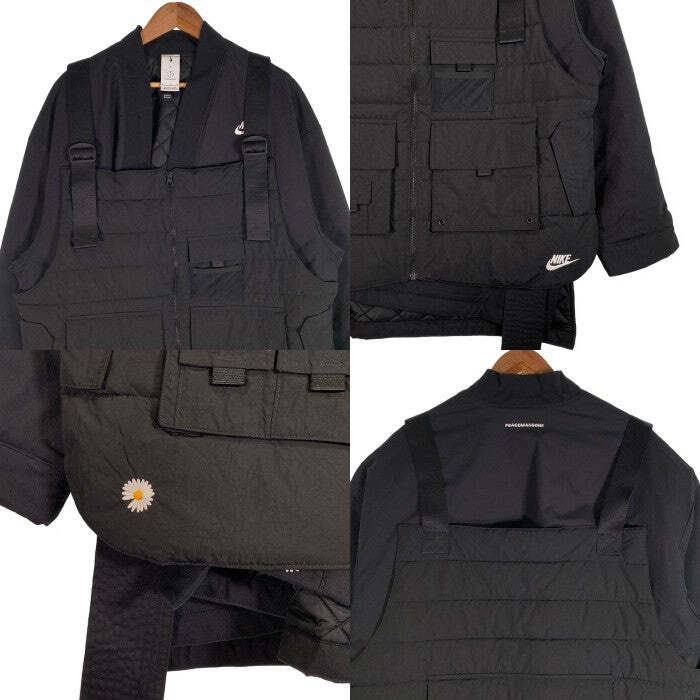 Nike 23SS PEACEMINUSONE Peace Minus One Jacket & Vest Black Nike 23SS PEACEMINUSONE Peace Minus One Jacket & Vest Black
