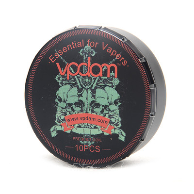 10x Taiji Coils 0.25 Ohm VPDAM Prebuilt Fertigwicklung RDA RBA RTA, V13-2