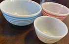 vintage pyrex mixing bowl set of 3
