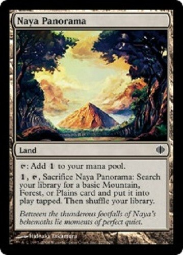 Naya Panorama FOIL X1 LP Magic the Gathering MTG Shards of Alara # 227