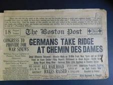 WWI Era Newspaper - The Boston Post - May 28 1918 - 4 pgs. 