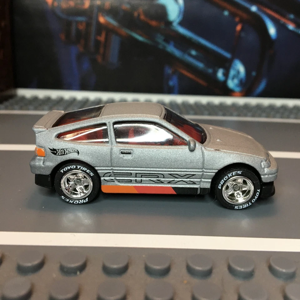Intercambio de rueda Hot Wheels J Imports Honda CR-X CUSTOM Super Real Riders Foto 2 de 4