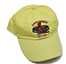 Vintage St. Louis Cardinals Youth MLB Baseball Yellow Stretch Strap Hat
