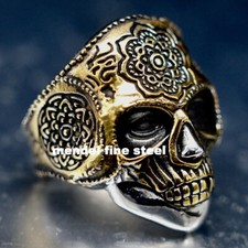 Anillo De Calavera Antrax De Oro Las Mejores Ofertas En Anillo De