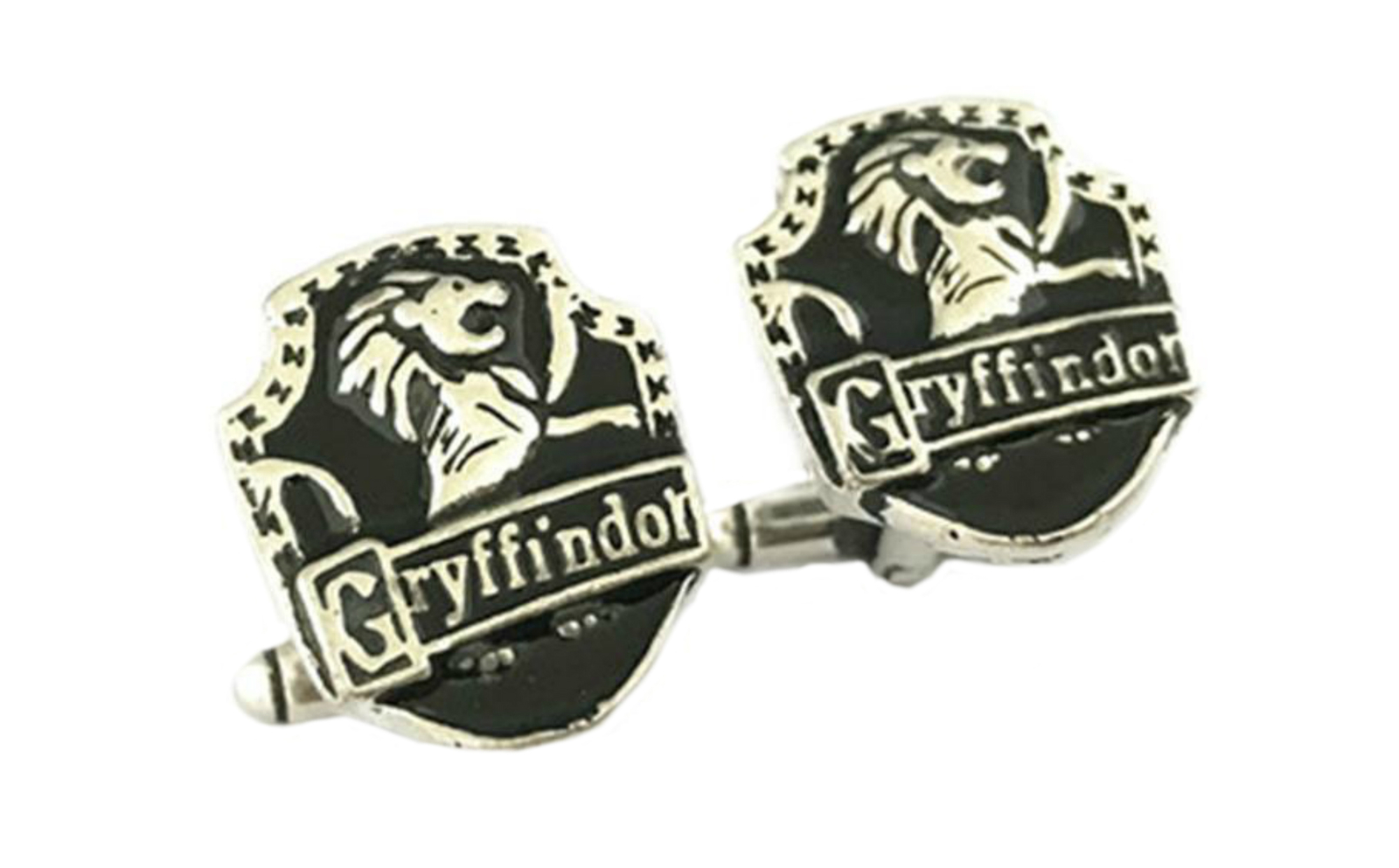 HP Gryffindor Black Fashion Novelty Cuff Links Movie Film Series with Gift Box