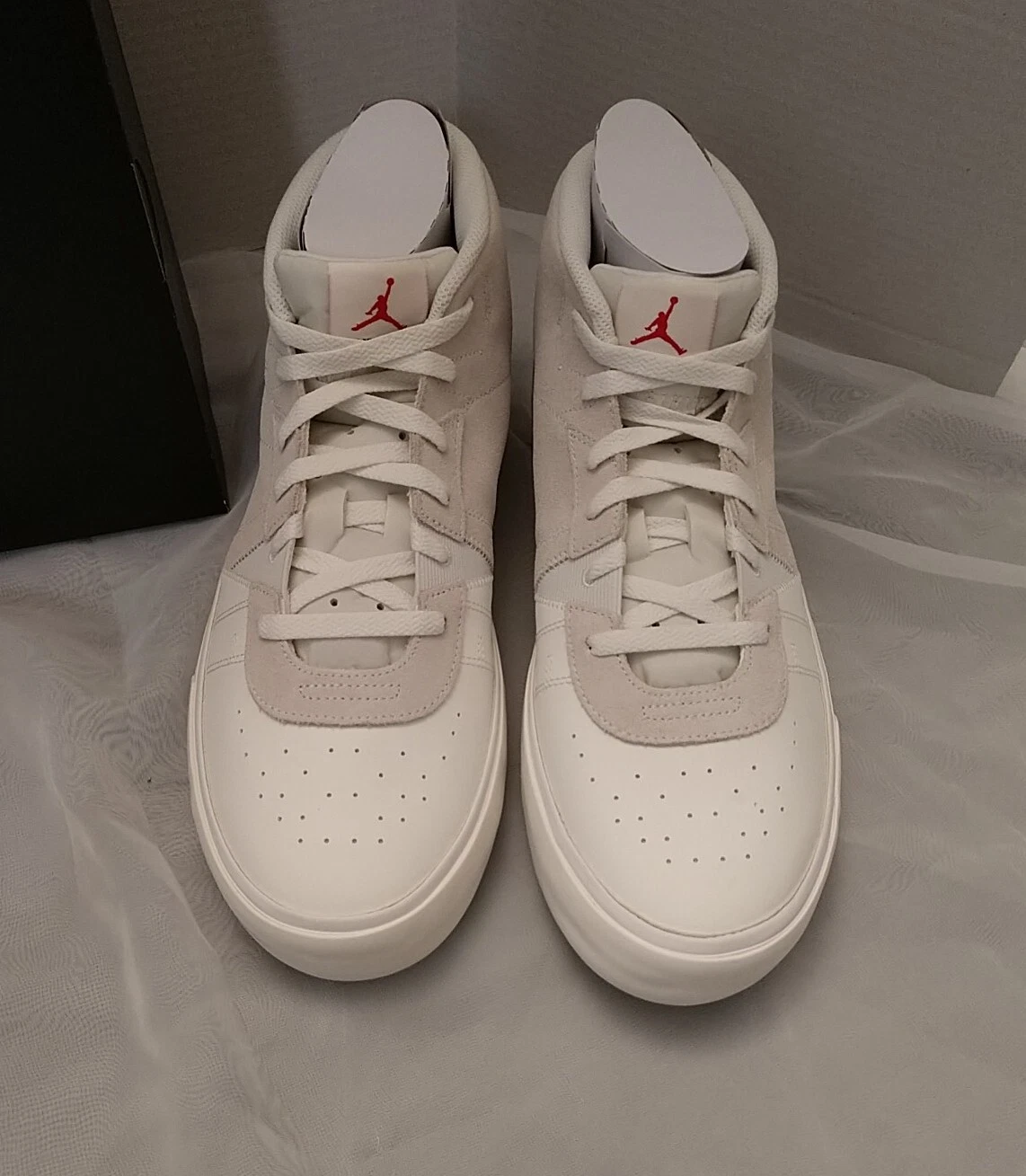 Nike Jordan Series Mid Sail nero bianco taglia 13