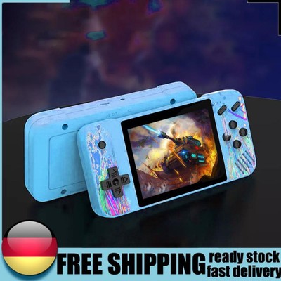 Retro Handheld Video Game Console 3.5 Inch LCD Screen (Blue With gamepad)