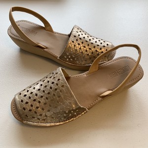 women's fine glass platform wedge sandals