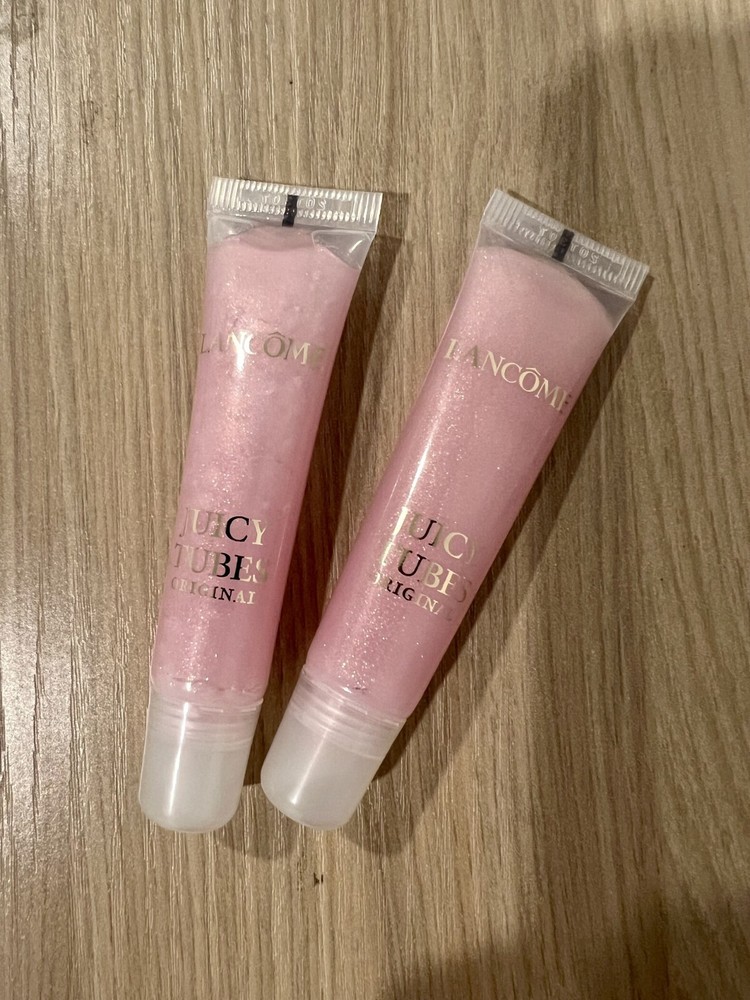 Lot of 2X Lancome Juicy Tubes Lip Gloss MARSHMALLOW ELECTRO 15ml EA