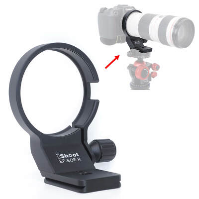 Tripod Mount Ring with Quick Release Plate for Canon Lens Mount Adapter EF-EOS R