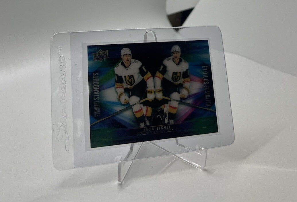 Jack Eichel 2023-24 Upper Deck Tim Hortons Symmetry Standouts #3D-10
