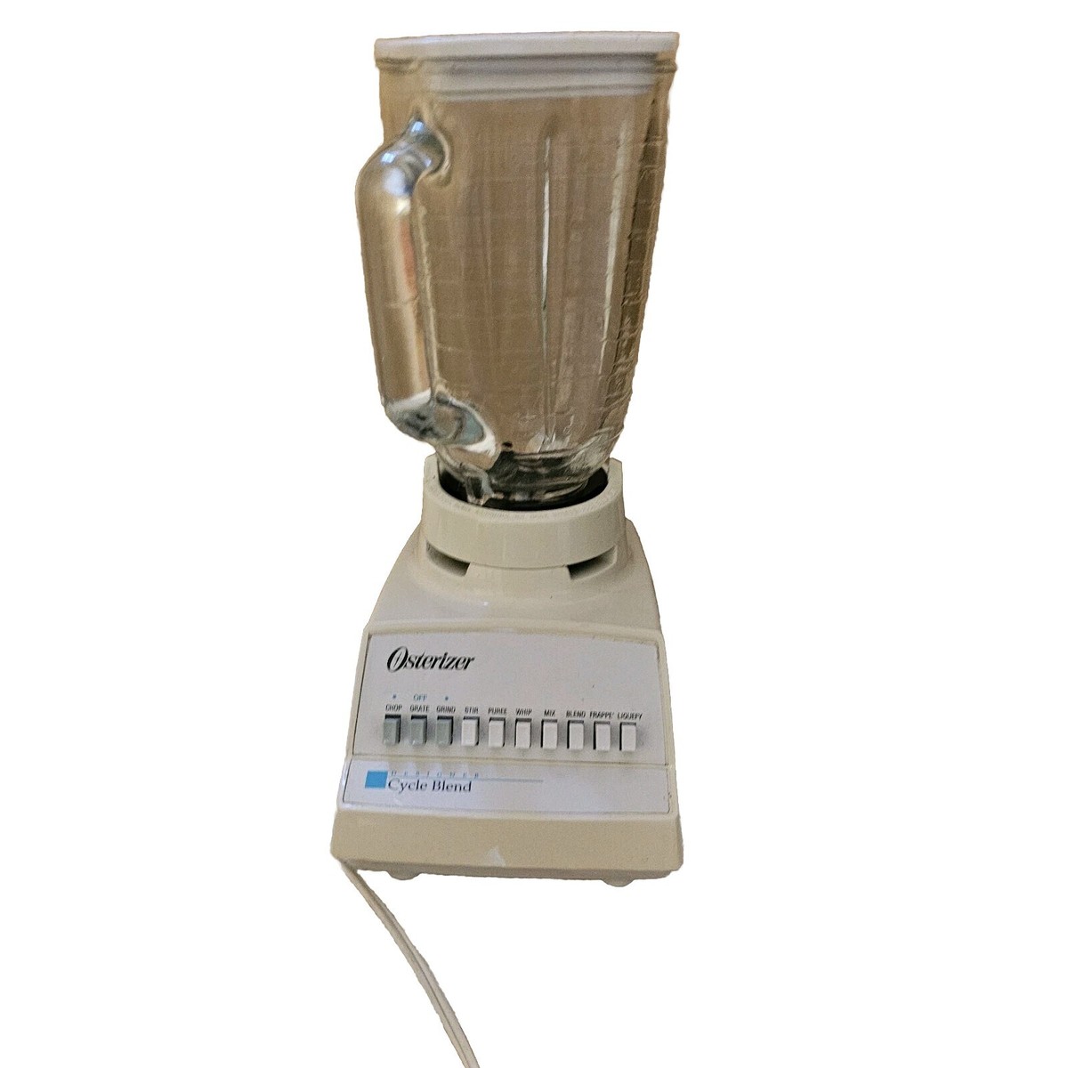 Vtg Blender Oster Osterizer Cycle Blend 10 Setting 90s Y2k