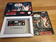 ebay® Auktion 155453681404 | Super Star Wars Super Nintendo SNES PAL OVP CIB Thumbnail of ebay® auction 155453681404 | Super Star Wars Super Nintendo SNES PAL OVP CIB