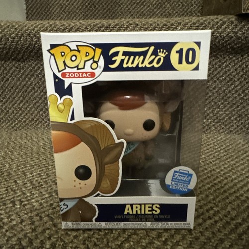 Funko POP! Zodiac Aries Freddy Funko Shop Exclusive #10 Mint Condition