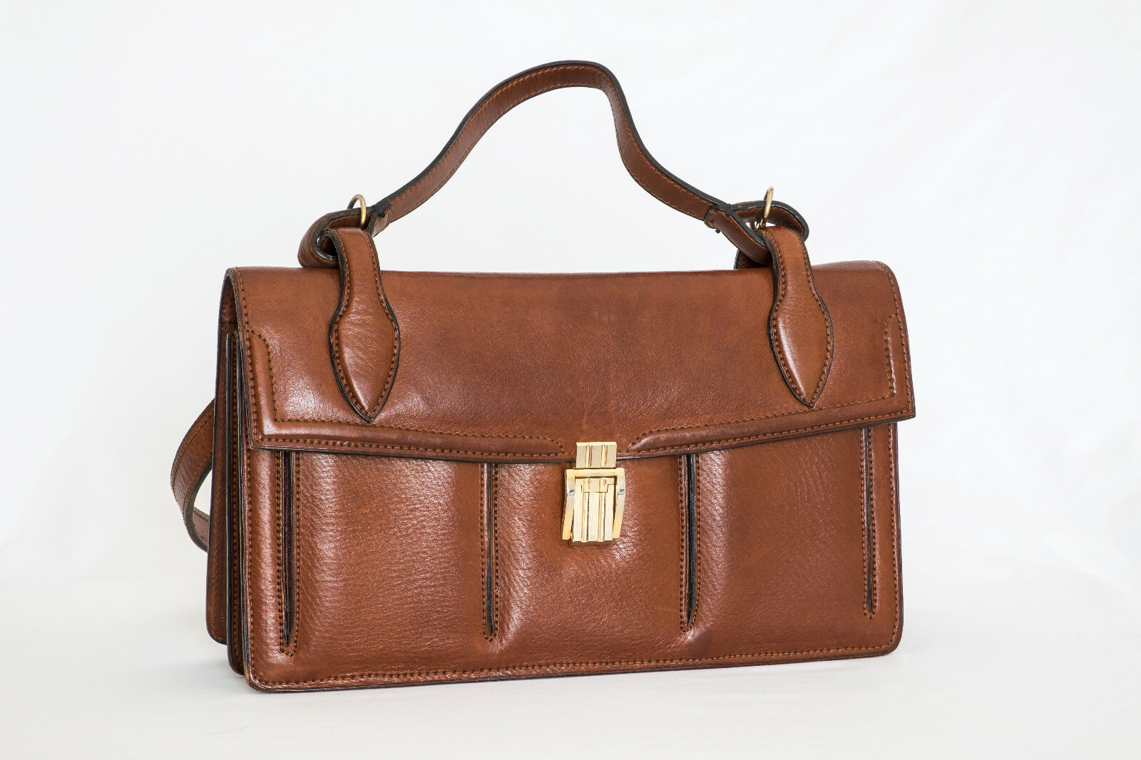 Genuine Leather Crossbody/Handbag Purse Made in Arg… Gem