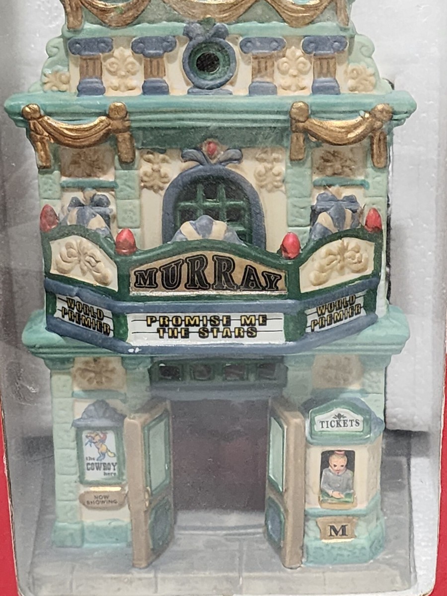 Lemax The Murray Theater NEVER DISPLAYED Lighted Building Village