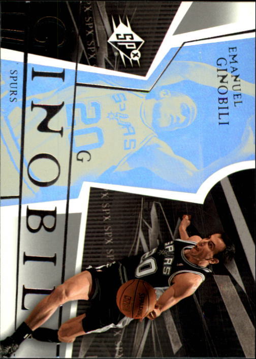 2003-04 SPx #78 Manu Ginobili - NM-MT
