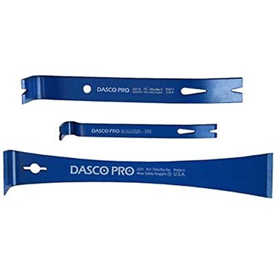 Bon Tool Dasco Pro 91 Pry Bar Set, 3-Piece (36-322),1-Pack