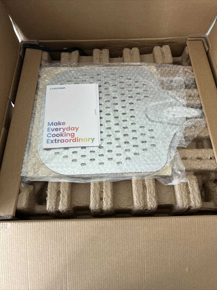 Horno eléctrico interior para pizza Chefman Home Slice calidad restaurante Foto 4 de 4