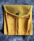 US Military WW2 M1 Carbine Ammo Original Magazine Stock Belt Pouch Khaki Canvas
