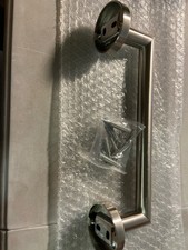 ICO Bath V63114 Volkano Summit 9" Towel Bar - Brushed Nickel