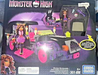 Mega Bloks - Monster High - Monster Moviemobile - Clawdeen Wolf - New & Sealed