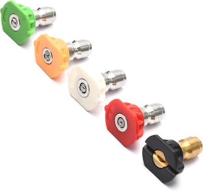 #ad Universal Pressure Washer Nozzles 1 4 Inch 0.99 x 1.99 x 2.99 inches Green $16.18