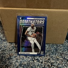 2022-23 Donruss Optic Anthony Davis Elite Dominators No. 6 Blue Holo Prizm /49
