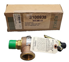 Kunkle 6010EDM01-KM-0165 Bronze Safety Pressure Relief Valve, 165 PSI, 3/4", New
