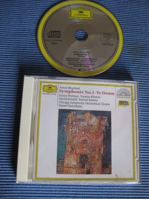CD Anton Bruckner - Sinfonie 1 - Te Deum / Daniel Barenboim,Chicago Symphonie