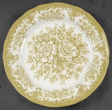 J & G Meakin Avondale Green Dinner Plate 6540802