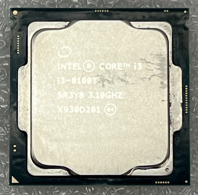 Intel Core i3-8100T 3.1GHz 4-Core Socket LGA1151 6MB CPU Processor SR3Y8