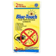 Blue-Touch Regular Size Strong Rats Glue Traps for Mice, Rats  Crawling Pests