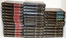 Encyclopaedia Britannica 1994 15th Edition 33 Volume-Black Leather