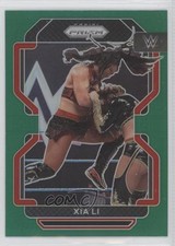 2022 Panini Prizm WWE Green Prizm Xia Li #158 9bp