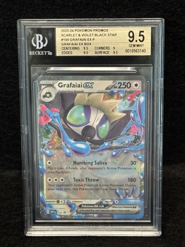 Grafaiai ex 100 BGS 9.5 - 2024 Pokemon Black Star Scarlet Violet SV Promos 