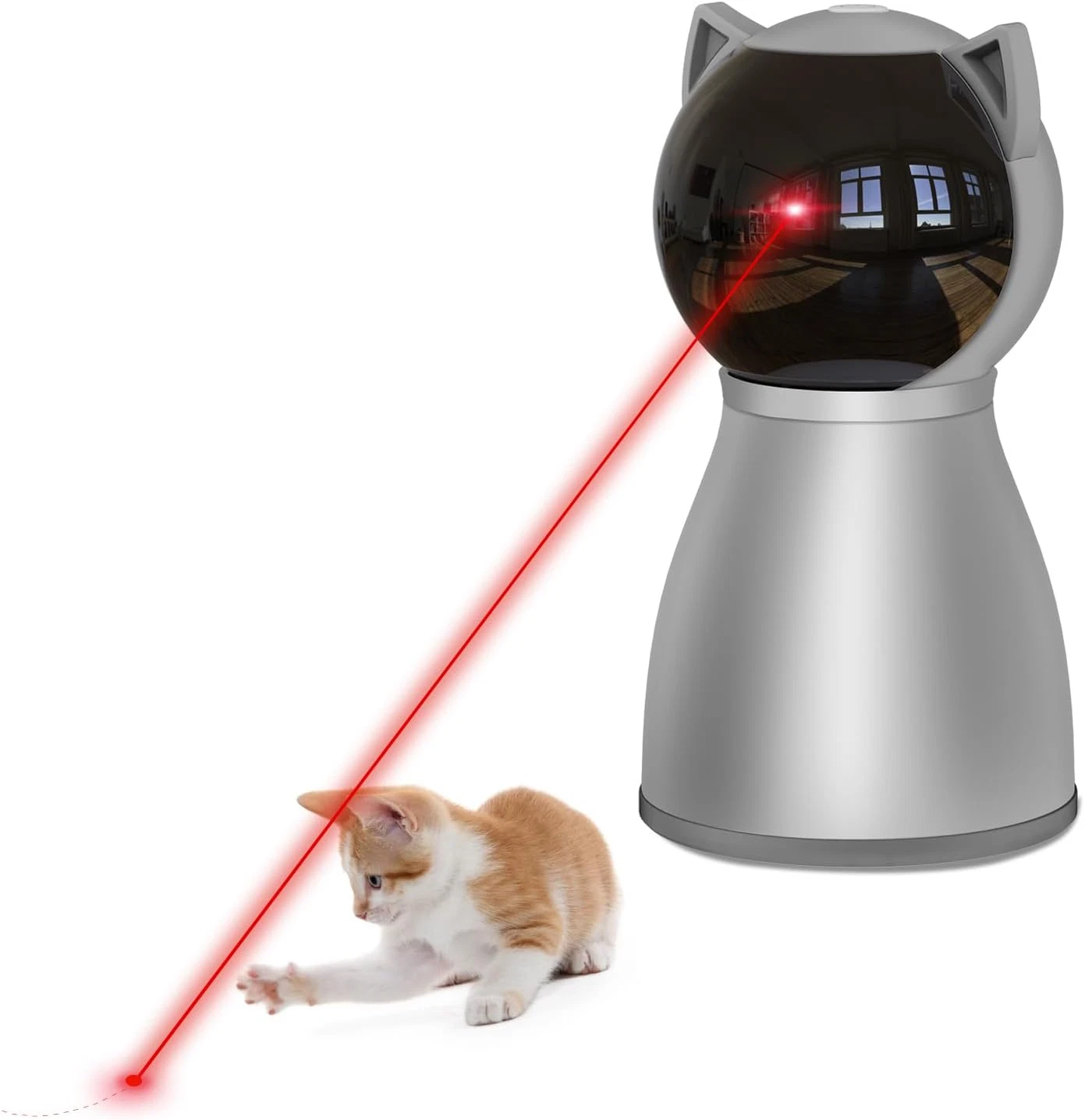 Laser Cat Toys for Indoor Cats,The 4Th Generation Real Random Trajectory Motion