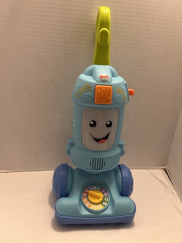 Fisher Price Light Up Learning Vacuum Laugh & Learn Sound & Light Works Great