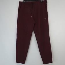 Mack Weldon Sweatpants Men's Large Crimson Joggers Drawstring Lounge Pants 33x29