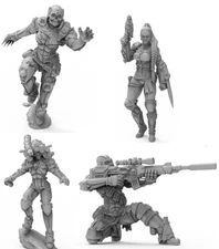 Heresy Lab Imperial Assassins x4