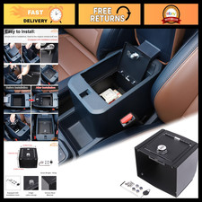 Center Console Safe Vault Lock Box For Ford Maverick 2022-2026 - Secure Storage