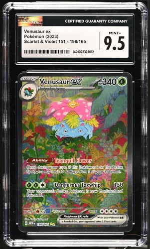 Venusaur ex graded CGC 9.5 for sale on eBay
