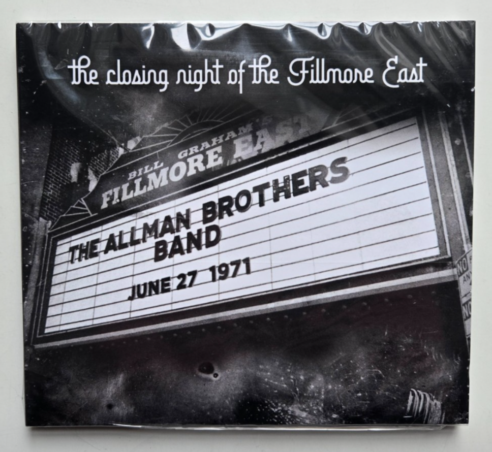 The Allman Brothers Band : Closing Night at the Fillmore East 1971 - CD NEW