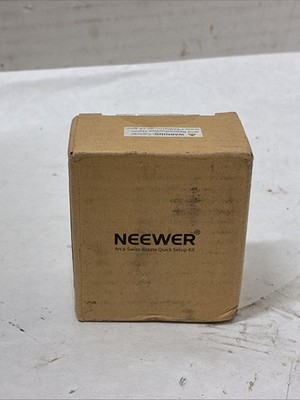 NEEWER GM34 Camera Quick Release Plate Kit with Arca Type Clamp Base